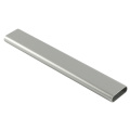 Perfiles de aluminio Forma ovalada / Extrusión de aluminio Tubo ovalado Aluminio anodizado